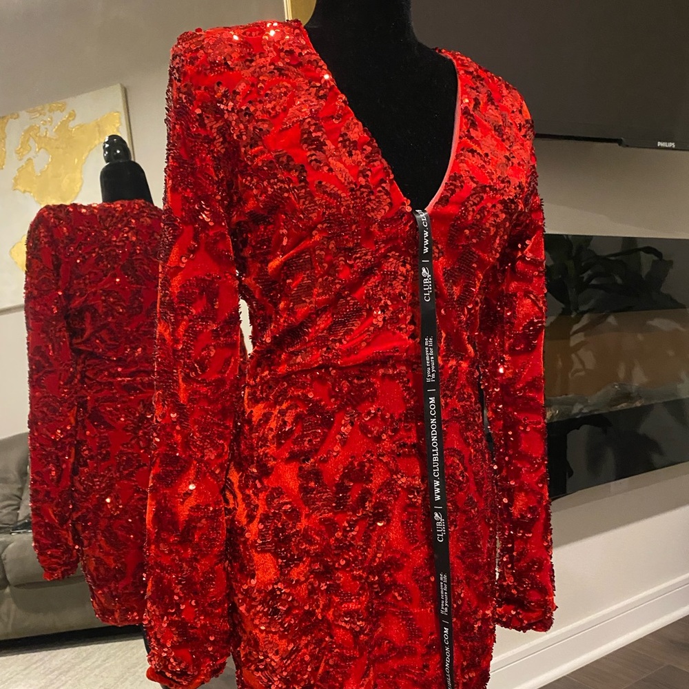 Club L London Sequin Mini NWT